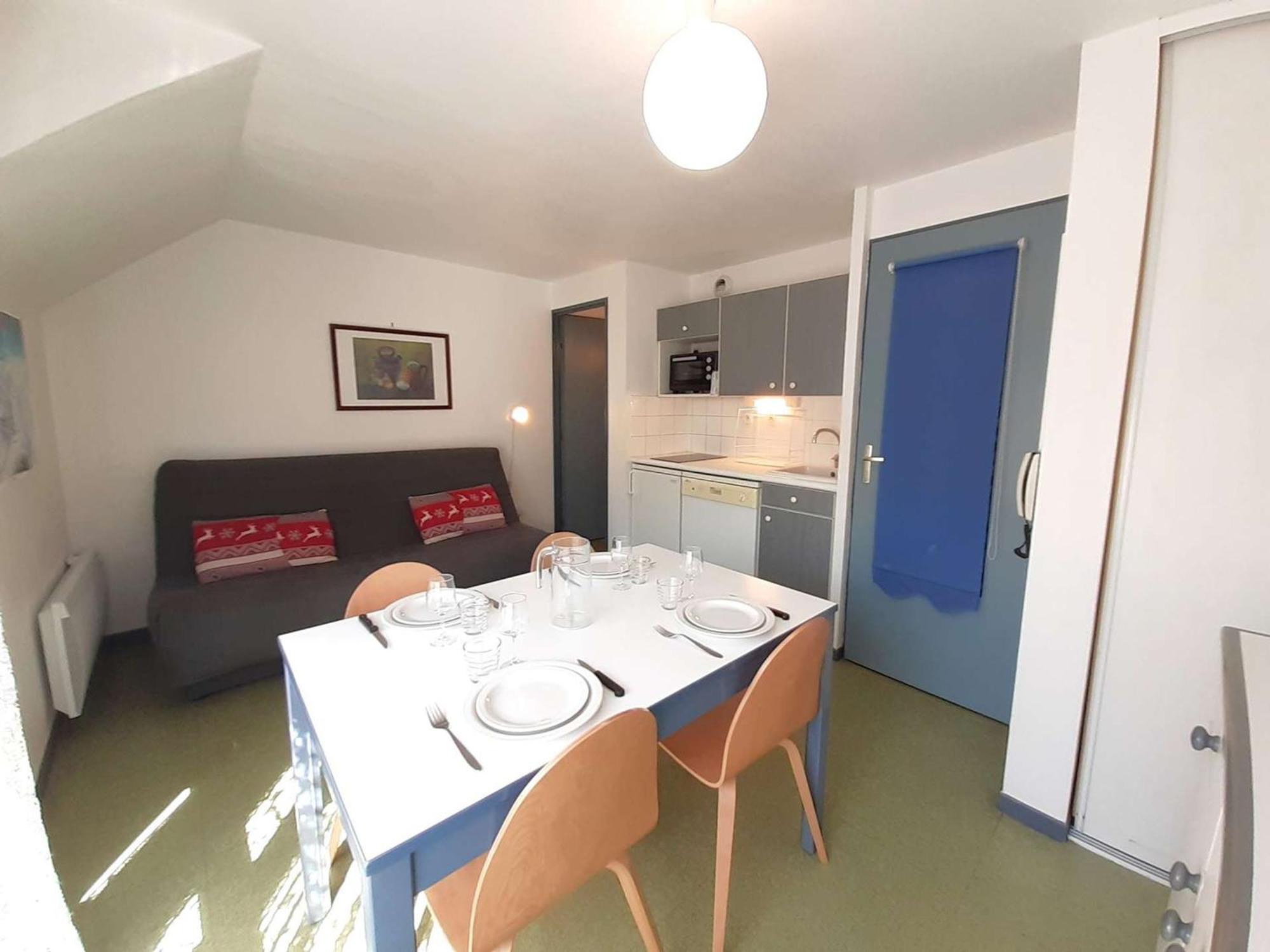 Studio Saint-Lary-Soulan, 1 pièce, 4 personnes - FR-1-457-270 Extérieur photo