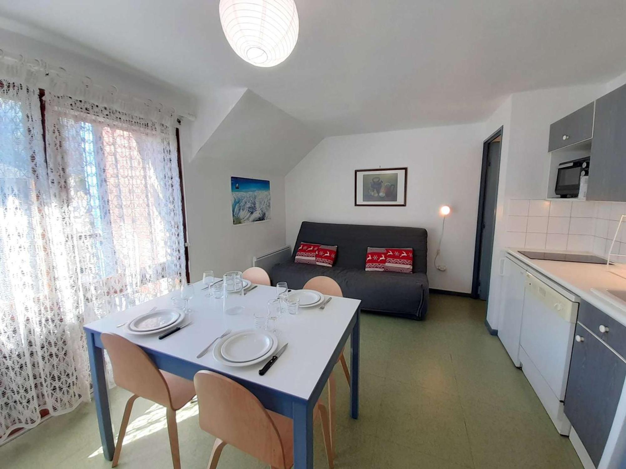 Studio Saint-Lary-Soulan, 1 pièce, 4 personnes - FR-1-457-270 Extérieur photo